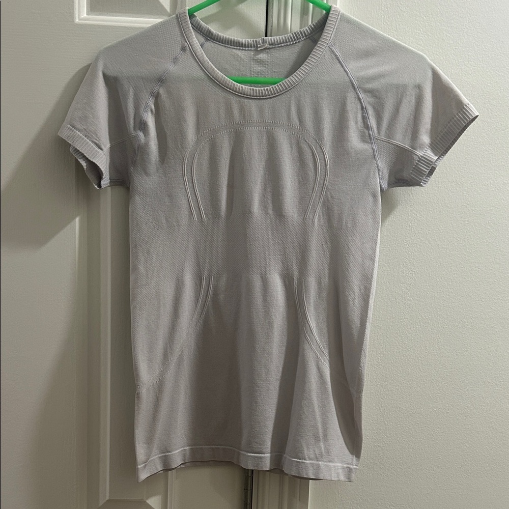 Women's light blue Short Sleeve lululemon Top